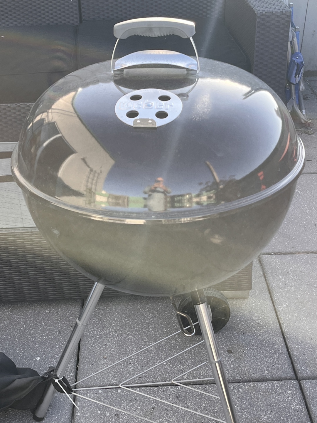 Weber Charcoal Grill 22 inch and all weather cover