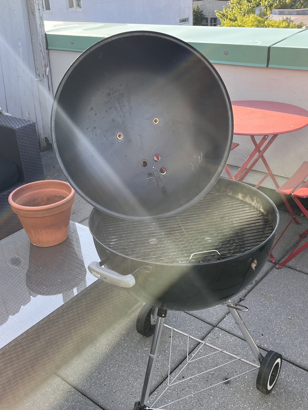 Weber Charcoal Grill 22 inch and all weather cover - photo 3