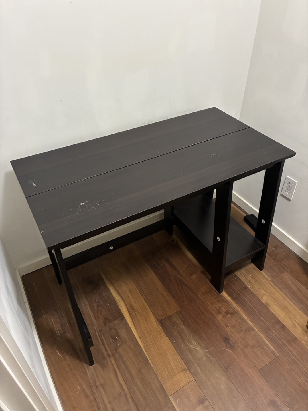 Office/Study Desk with Shelf - photo 3