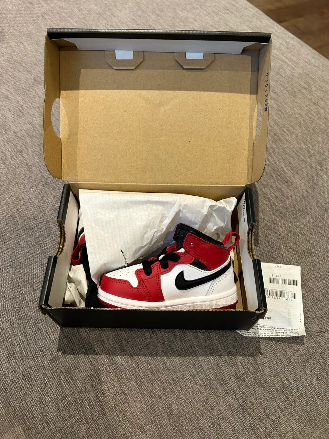 Air Jordan 1 Mid Toddler Shoes - Size 5c image indicator(2)