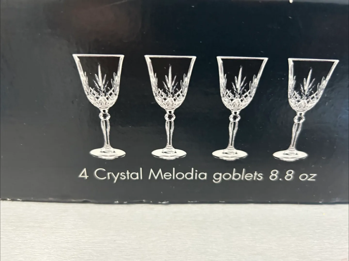 Set of 4 RCR Crystal Melodia Goblets image indicator(3)