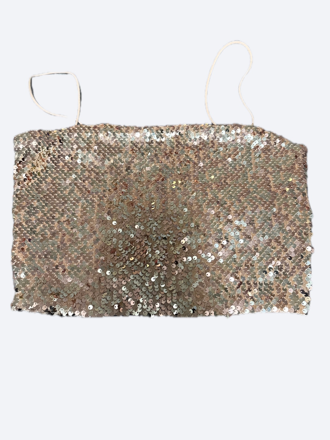 Garage Sequin Tube Top - Size Medium
