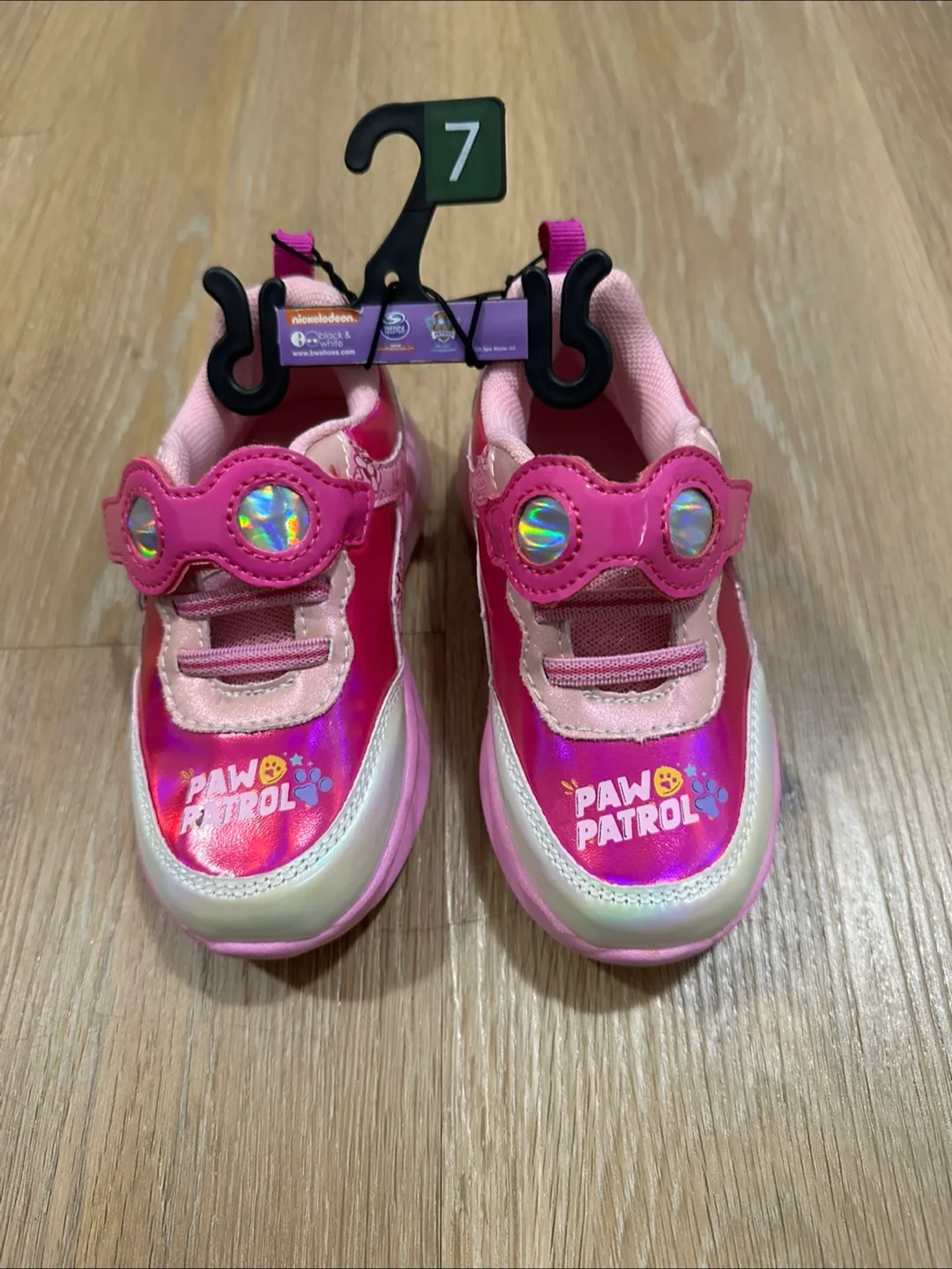 Lighted Paw Patrol Athletic Shoes for Toddler Girls Size 7T thumbnail