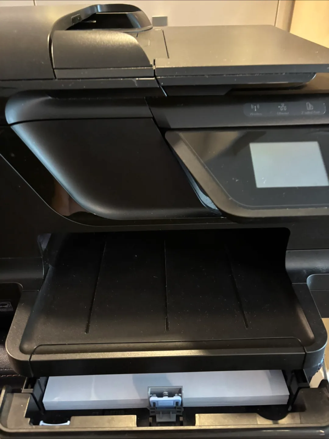 HP printer Officejet Pro 8600 Print/Scan/Fax/Web image indicator(7)