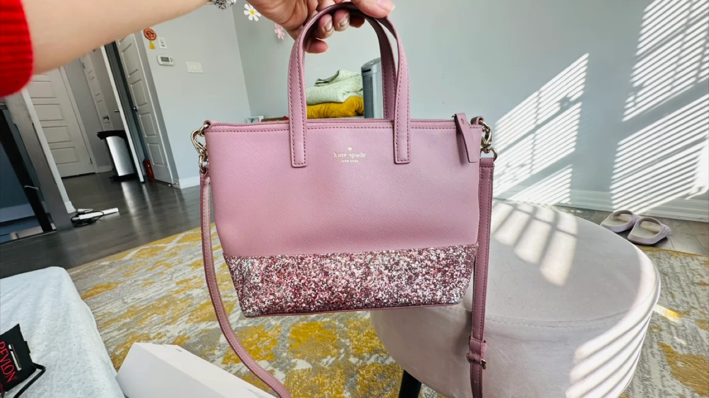 Kate Spade Glitter Tote Bag thumbnail