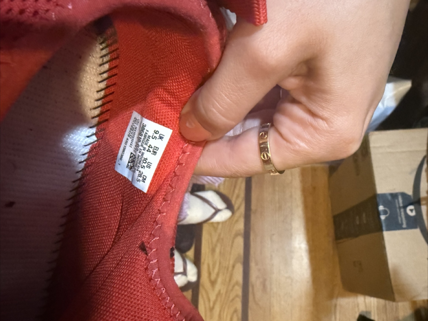 Puma Red Sneakers Size 9.5 - photo 4