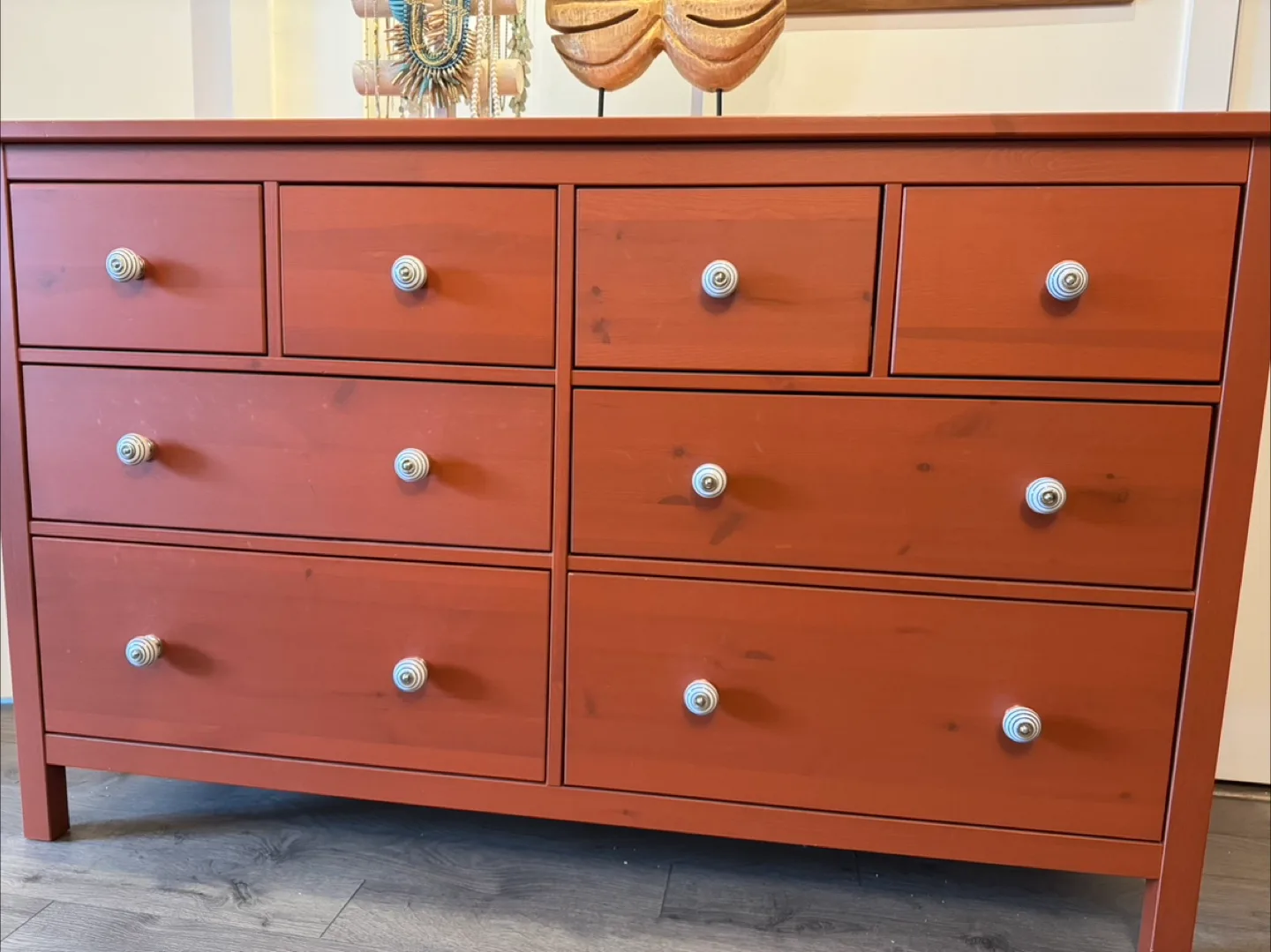 RUSTIC TERRACOTTA  8-Drawer Dresser image indicator(2)