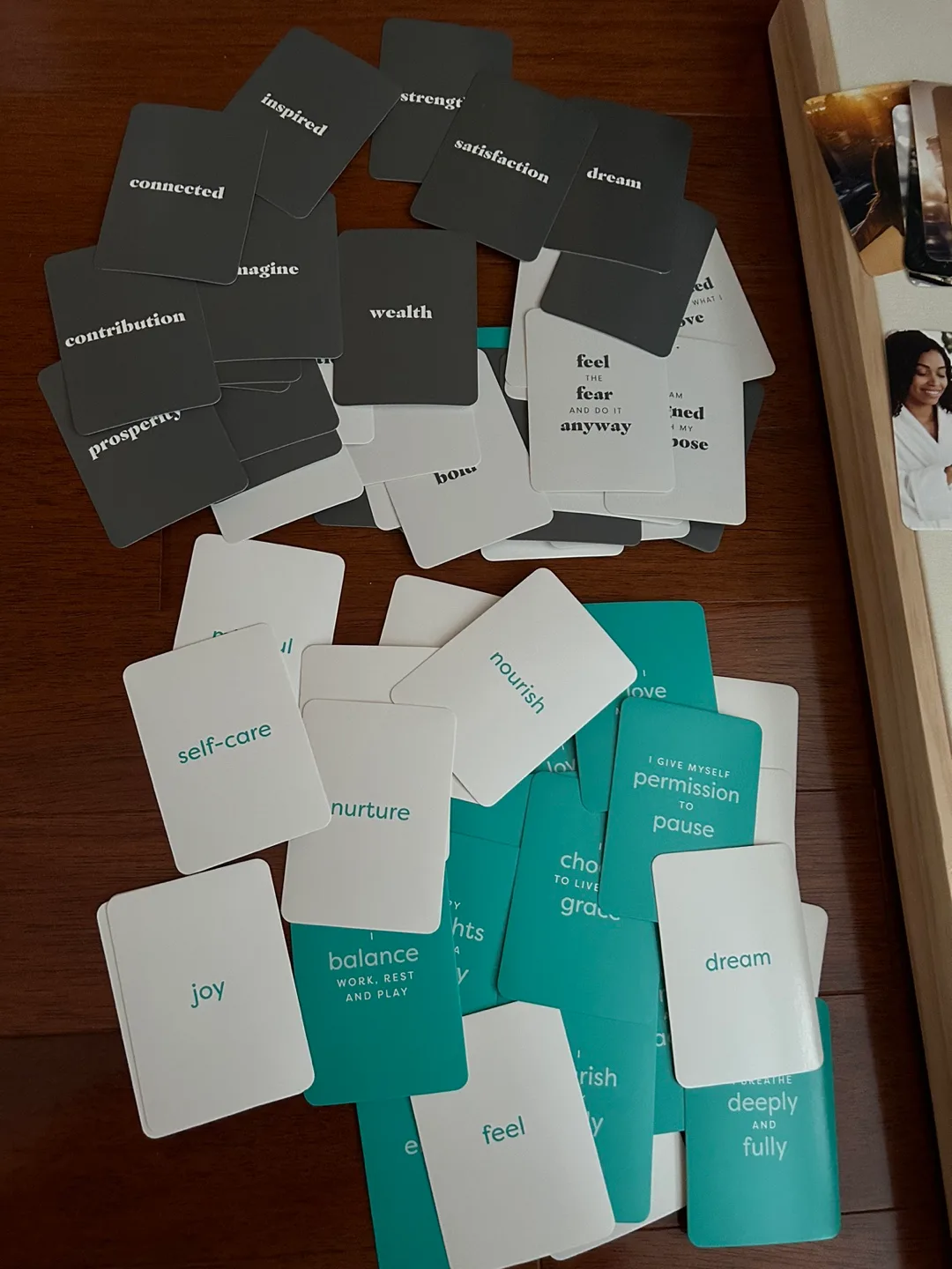 Vision Board Kit with Wooden Frame & Accessories image indicator(6)