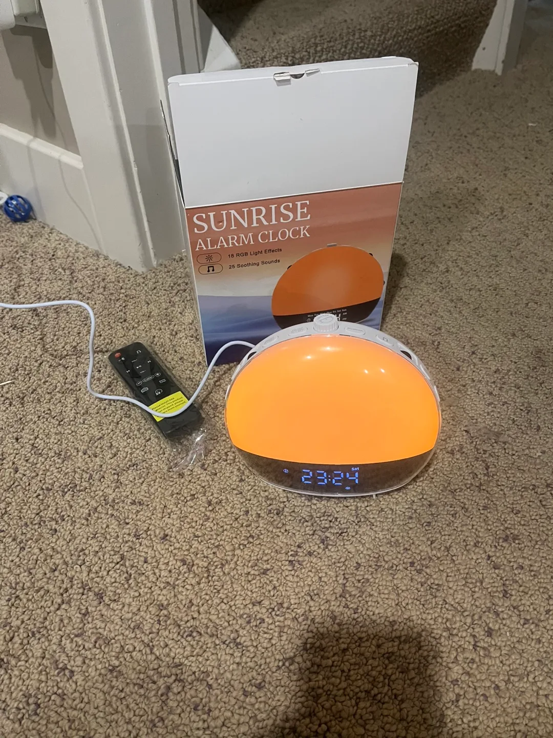 Sunrise Alarm Clock with RGB Light & Sounds thumbnail