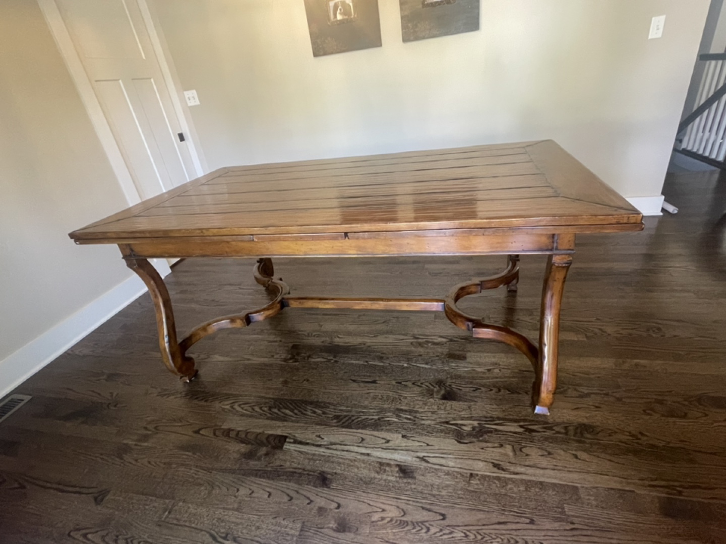 Henredon dining table and 6 chairs - photo 2