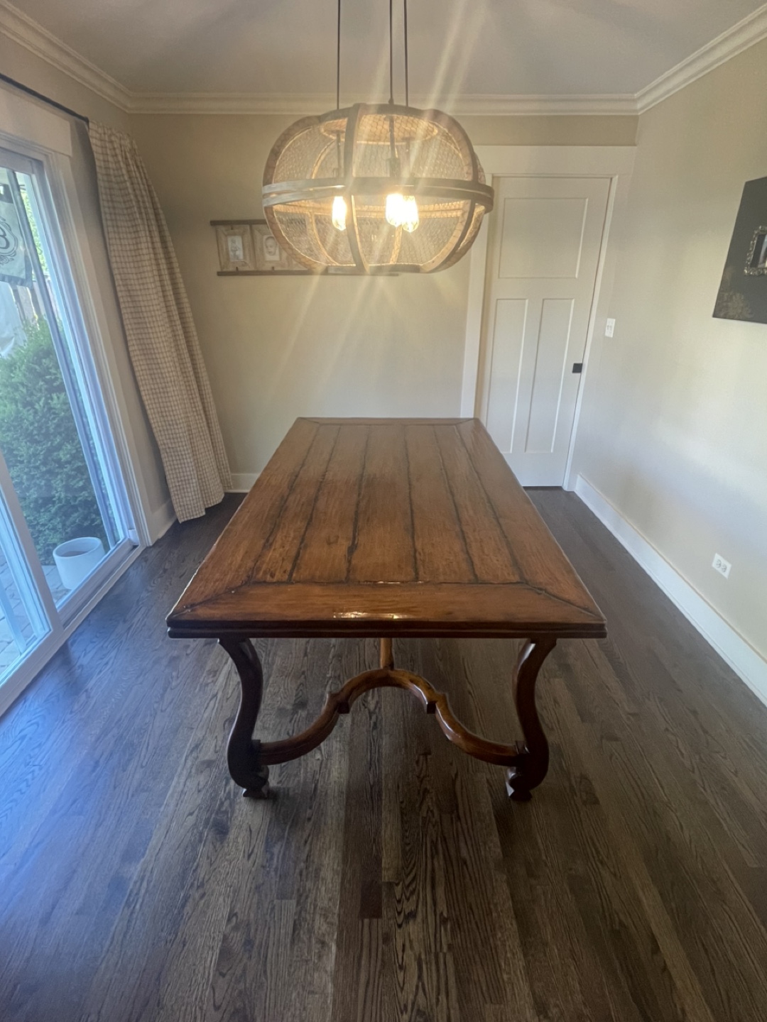 Henredon dining table and 6 chairs