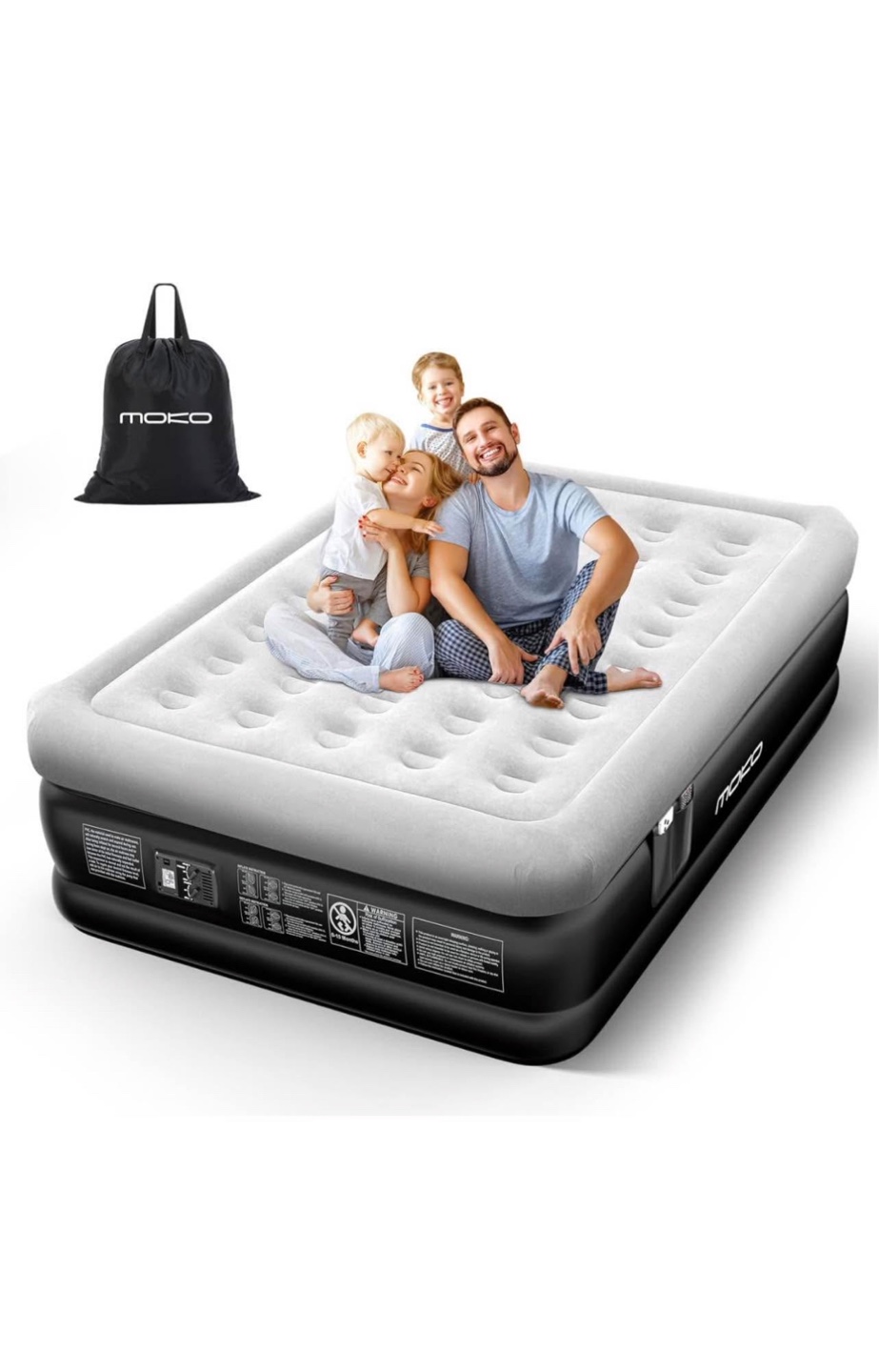 Moko Inflatable Air Mattress with Built-in Pump