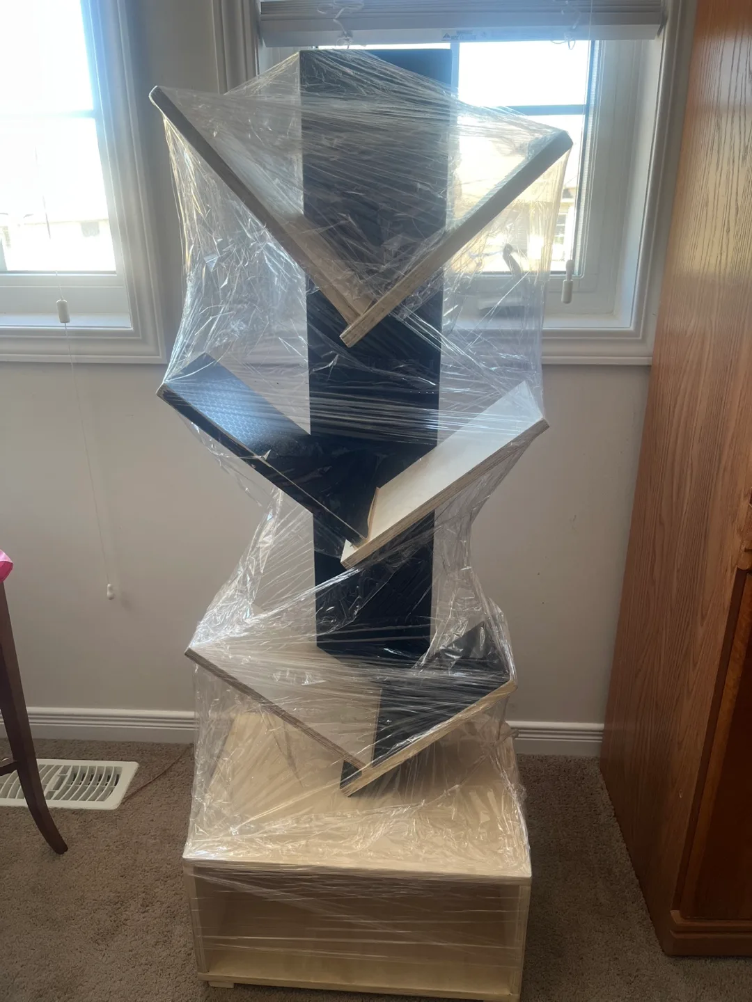 Homemade Unique Modern Book Stand thumbnail