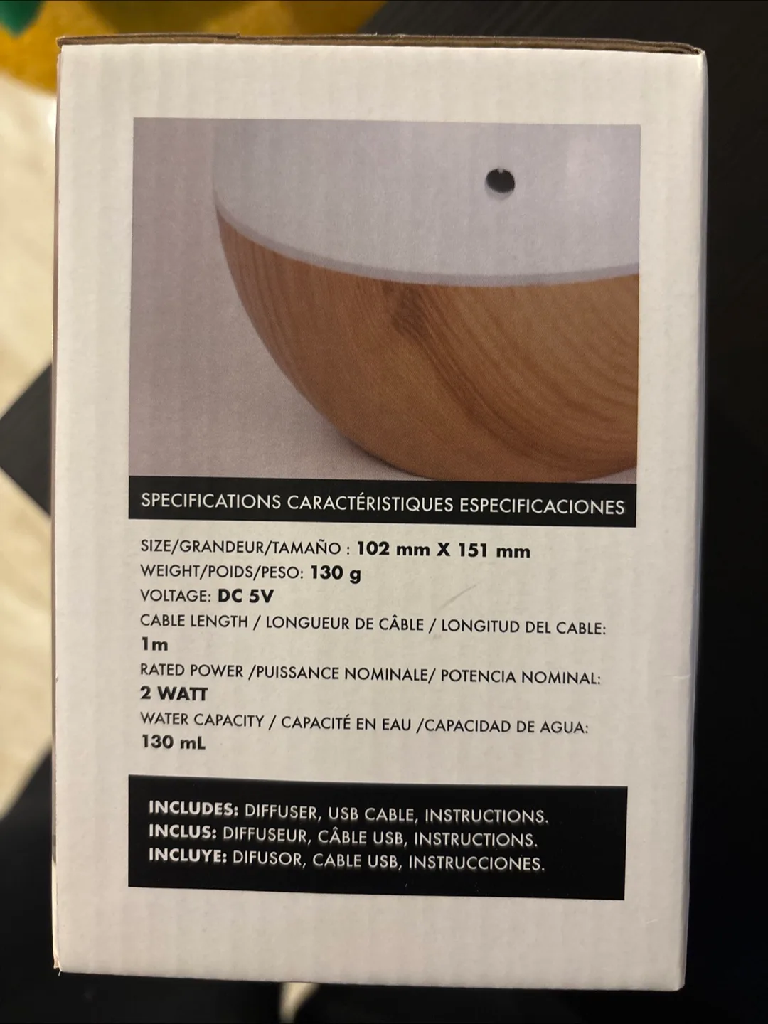 Homedeco Aroma Diffuser with Colour Changing LED Lights image indicator(3)