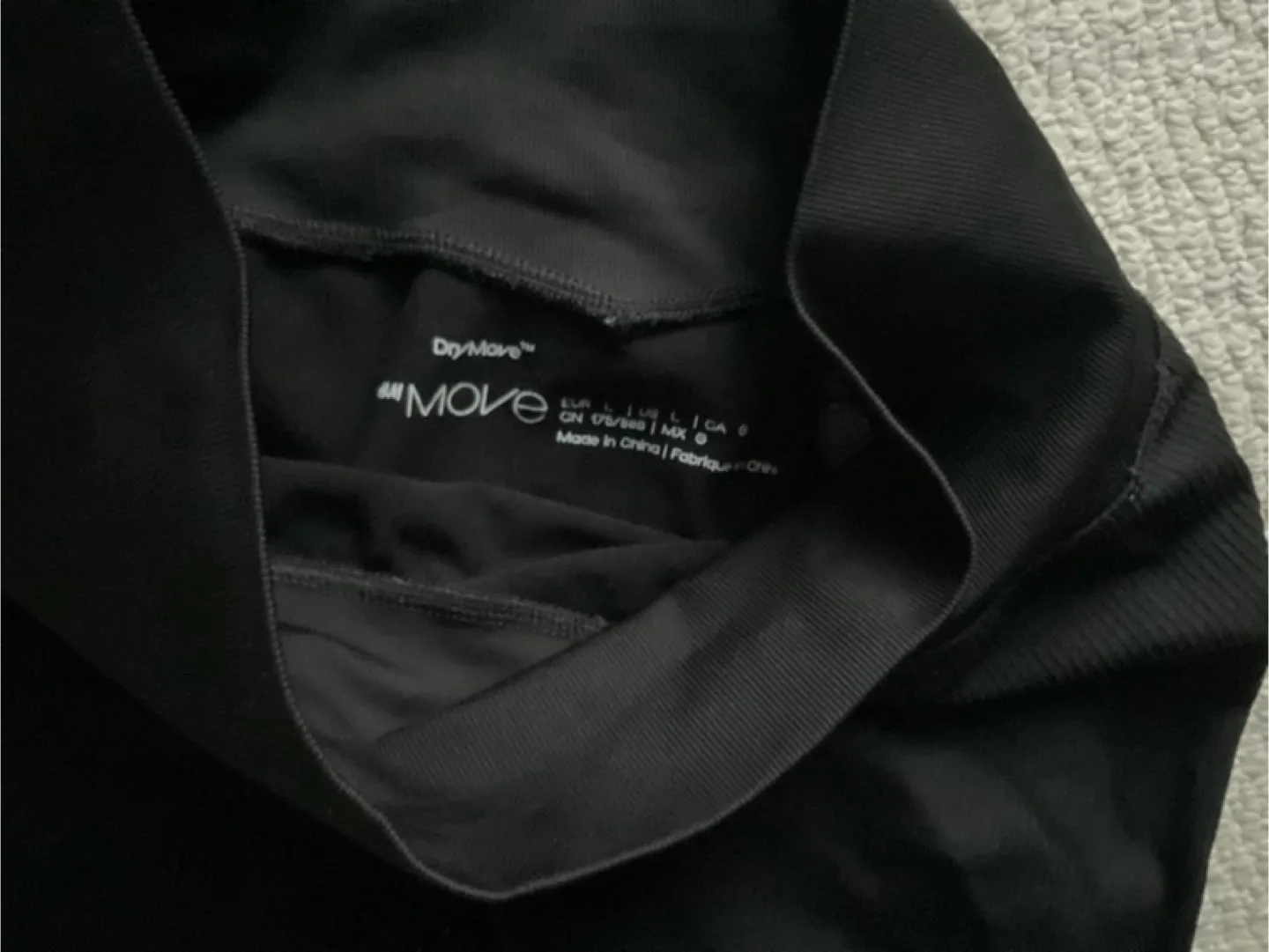 MMove Black High-Waisted Leggings bell bottoms look thumbnail