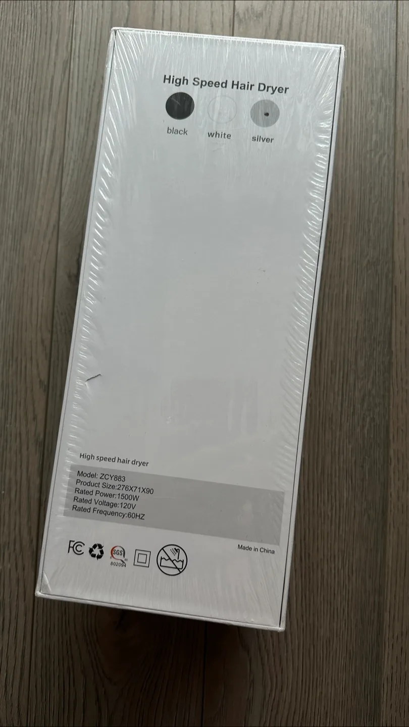 NEW ONE Cosy Companions High-Speed Hair Dryer - Silver image indicator(3)