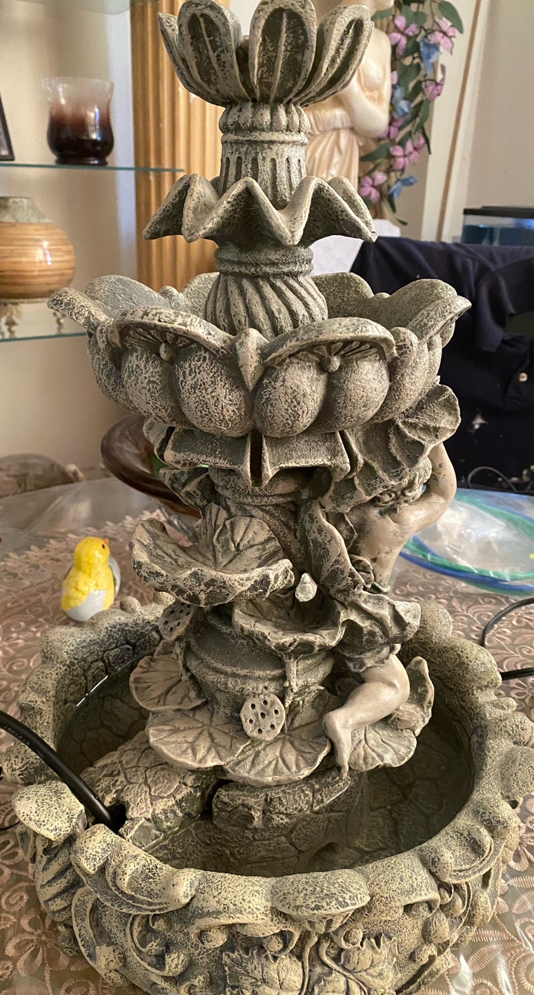 Ornate Tabletop Water Fountain - photo 2