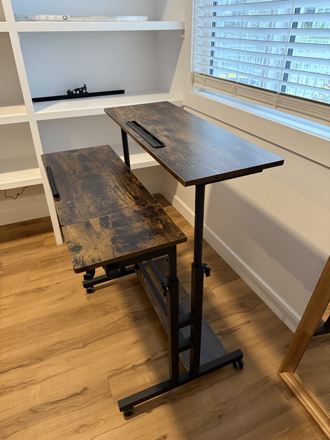 Adjustable Standing Desk with Two-Tier Design - photo 3