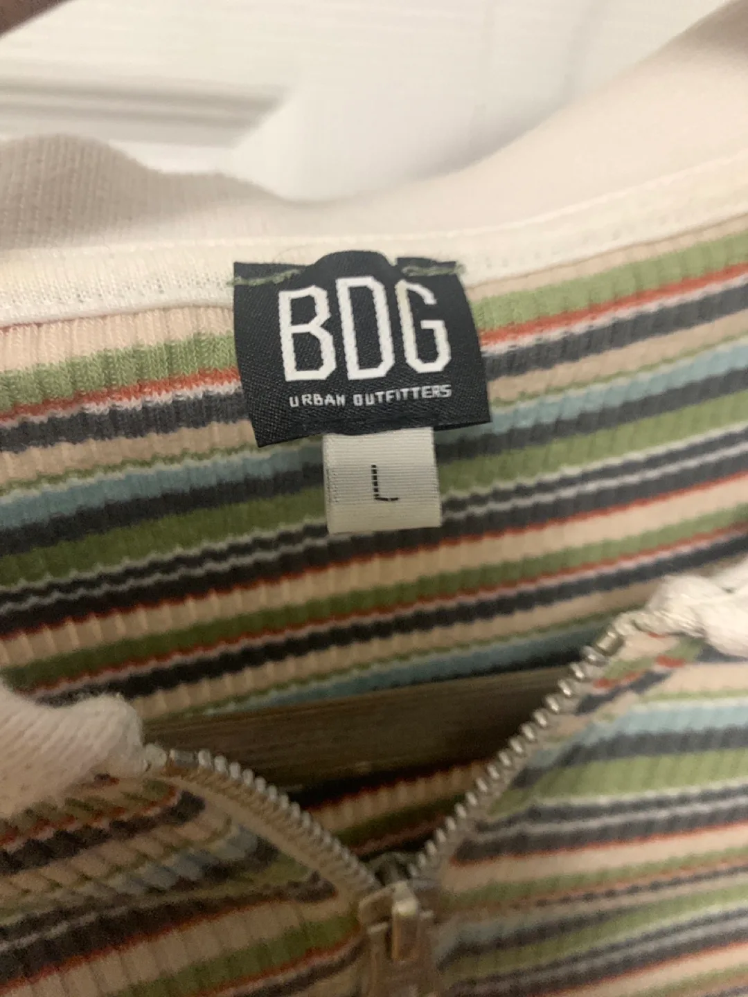 BDG Urban Outfitters Striped Polo Shirt image indicator(2)