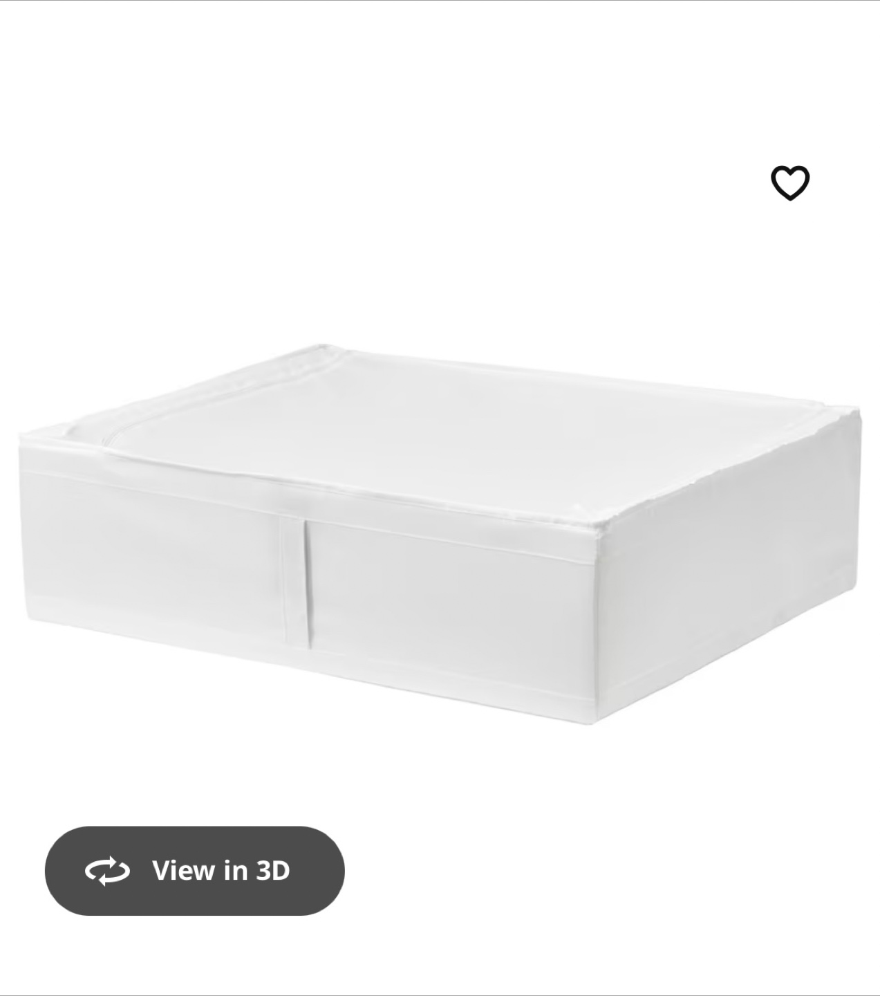 White Fabric Storage Boxes 5pcs