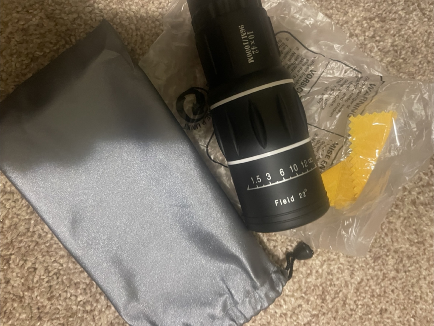 Compact Monocular Telescope 10x22 - photo 2