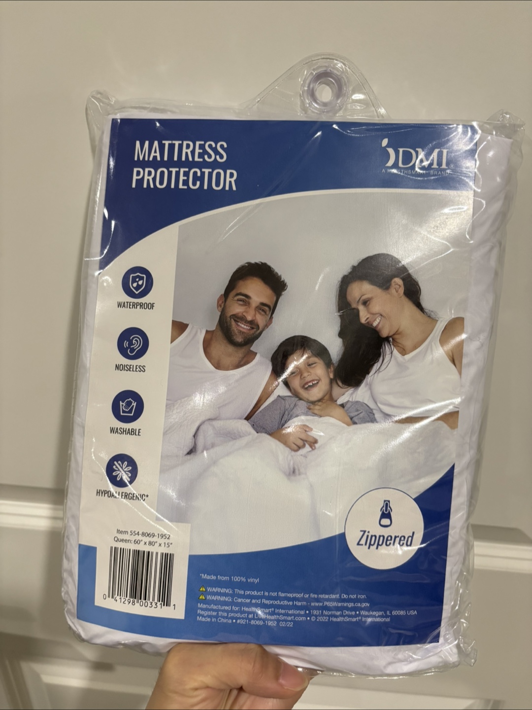 Queen Vinyl Mattress Protector