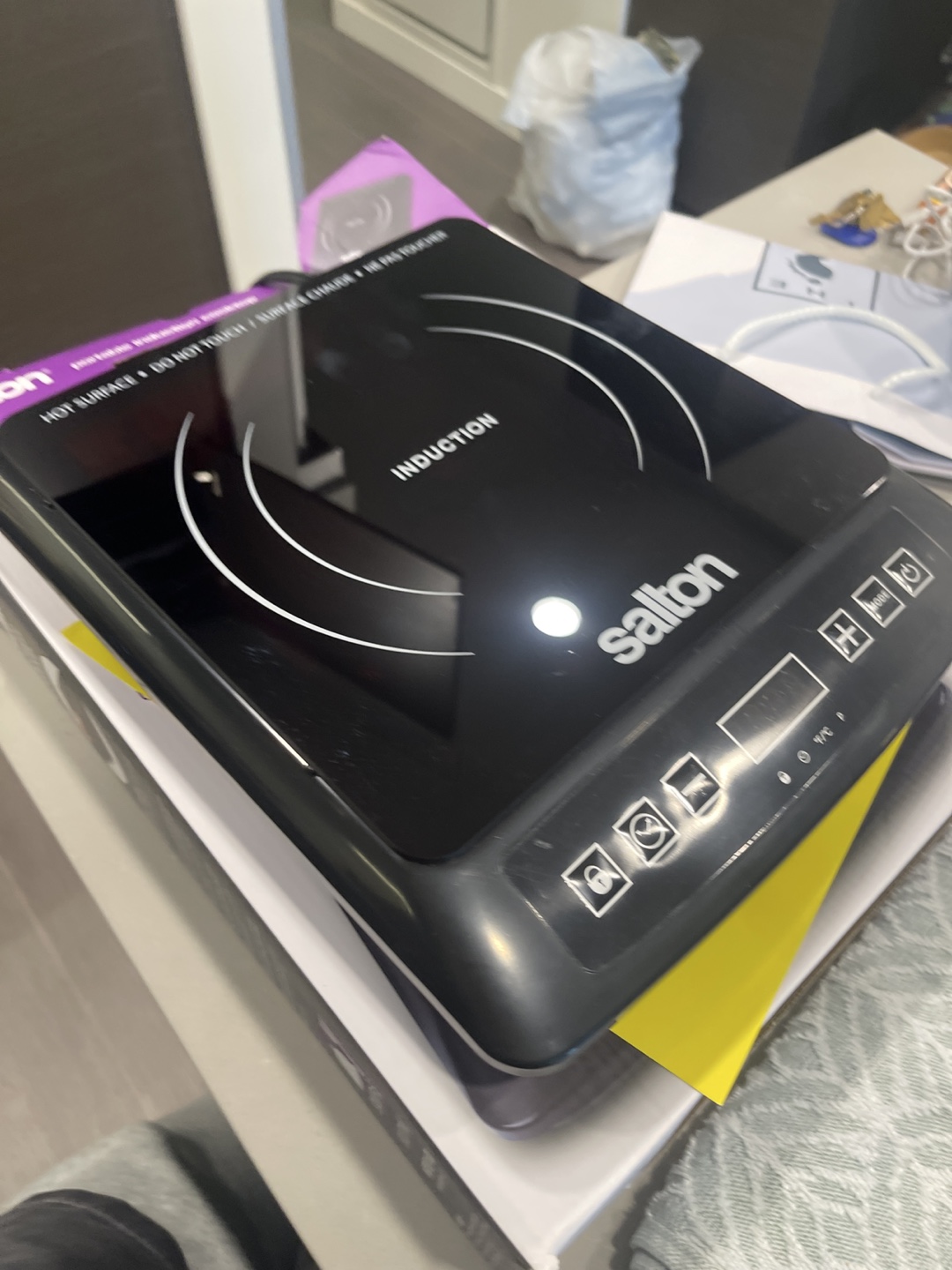 Salton Single Induction Cooktop
