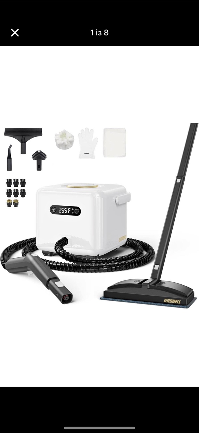 Steam Cleaner: 50s Fast Heat-up Multi Portable Handhe