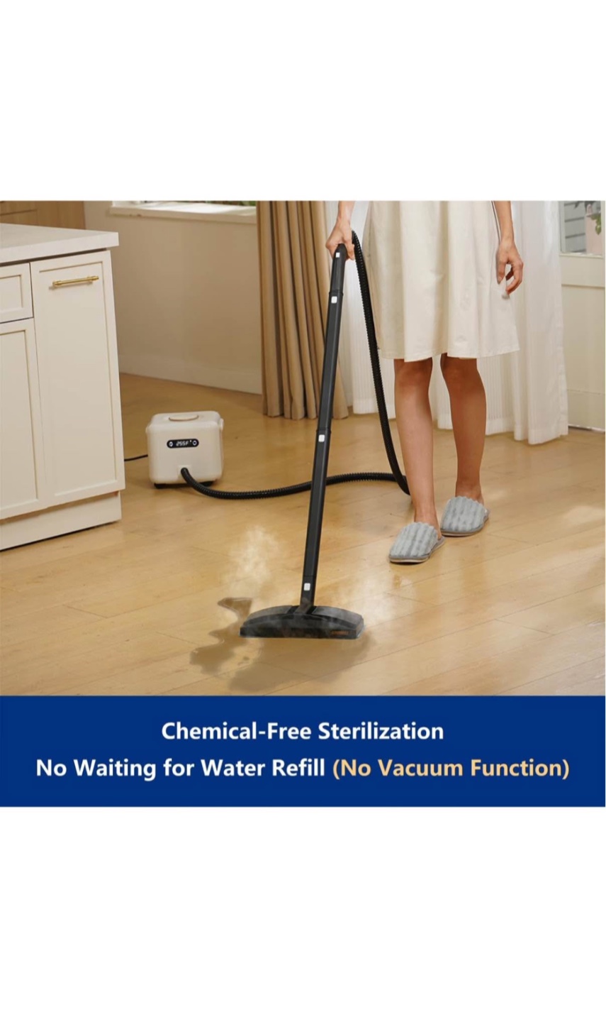 Steam Cleaner: 50s Fast Heat-up Multi Portable Handhe - photo 2