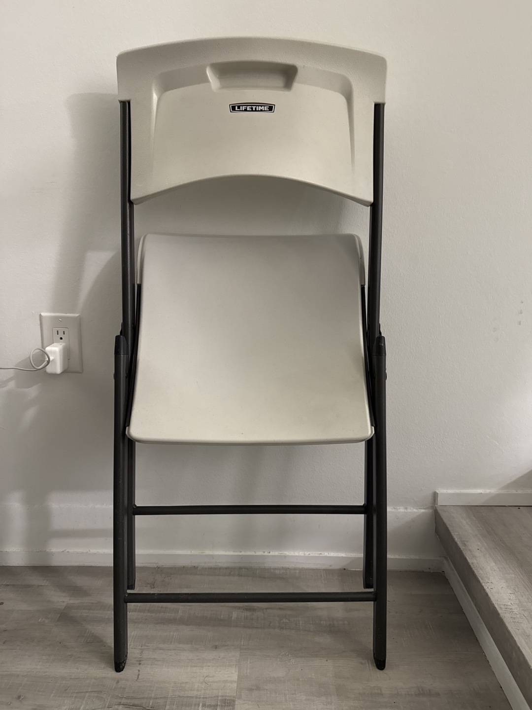 Lifetime Folding Chair - Off- white - photo 2