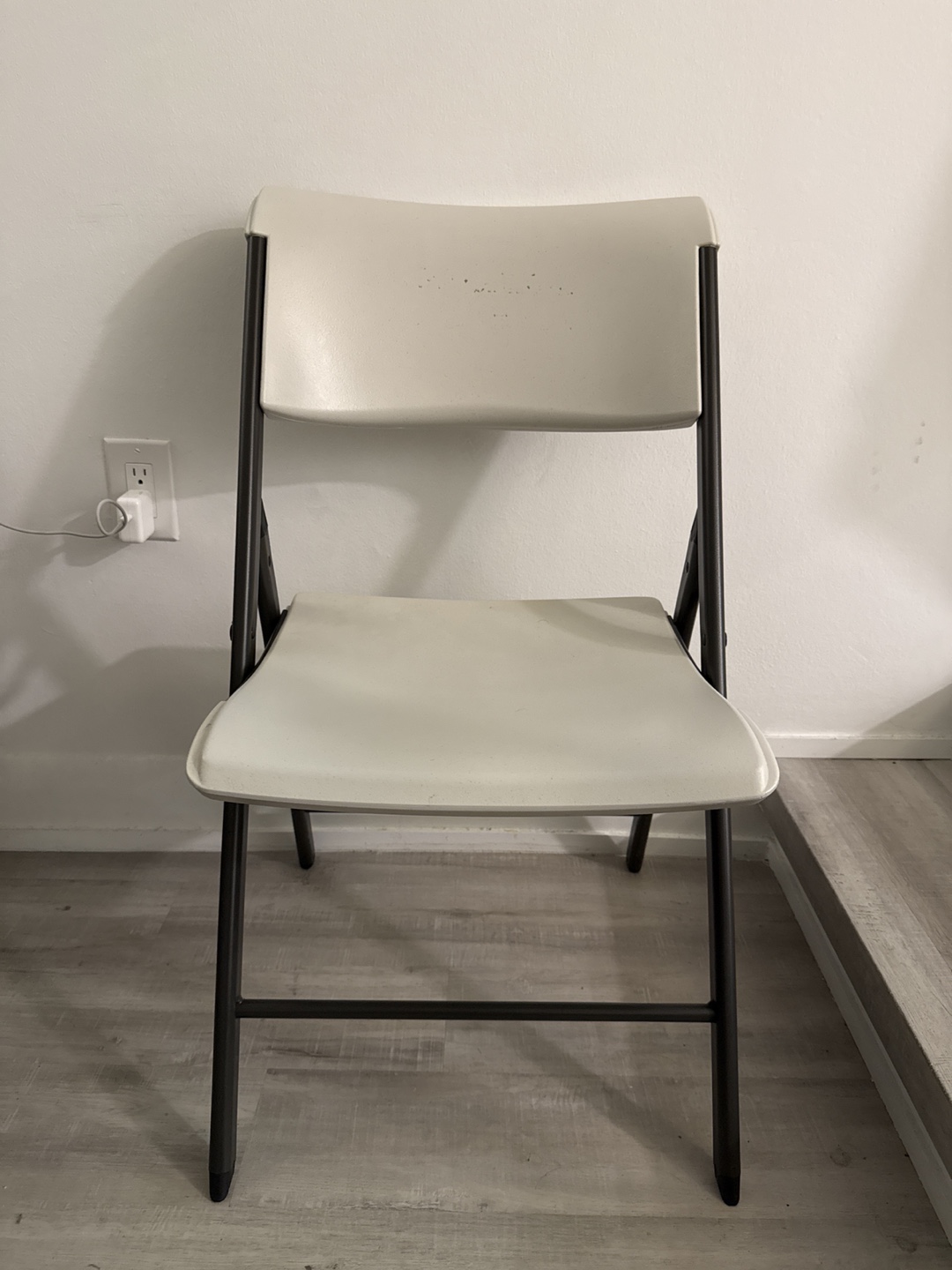 Lifetime Folding Chair - Off- white