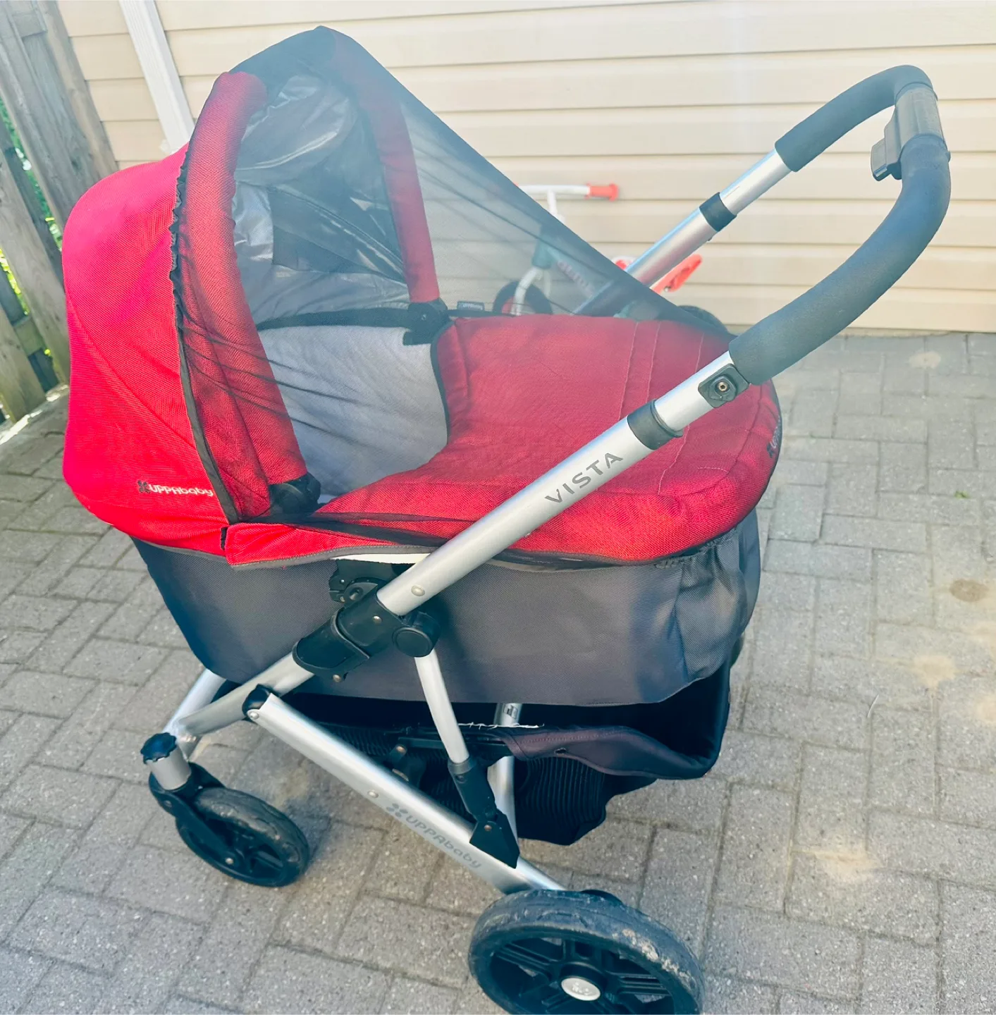 UPPAbaby Vista Stroller - Red thumbnail