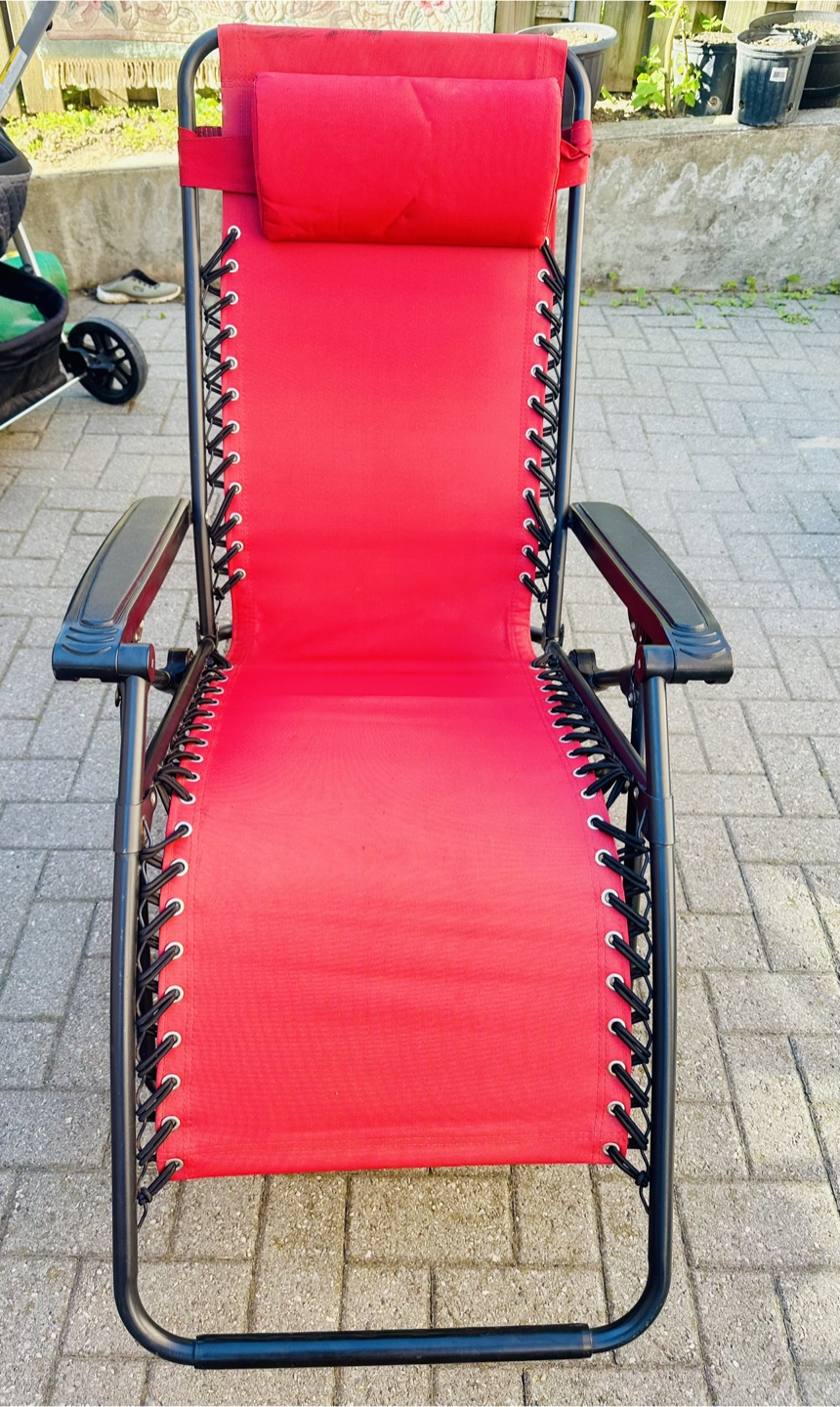 Red Zero Gravity Chair