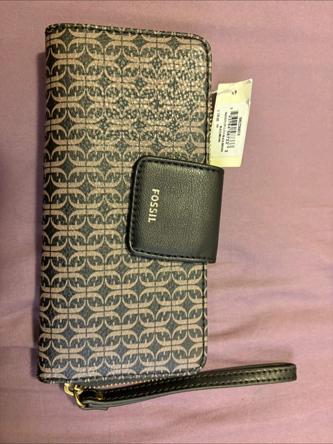 Fossil Madison Zip Clutch Wallet
