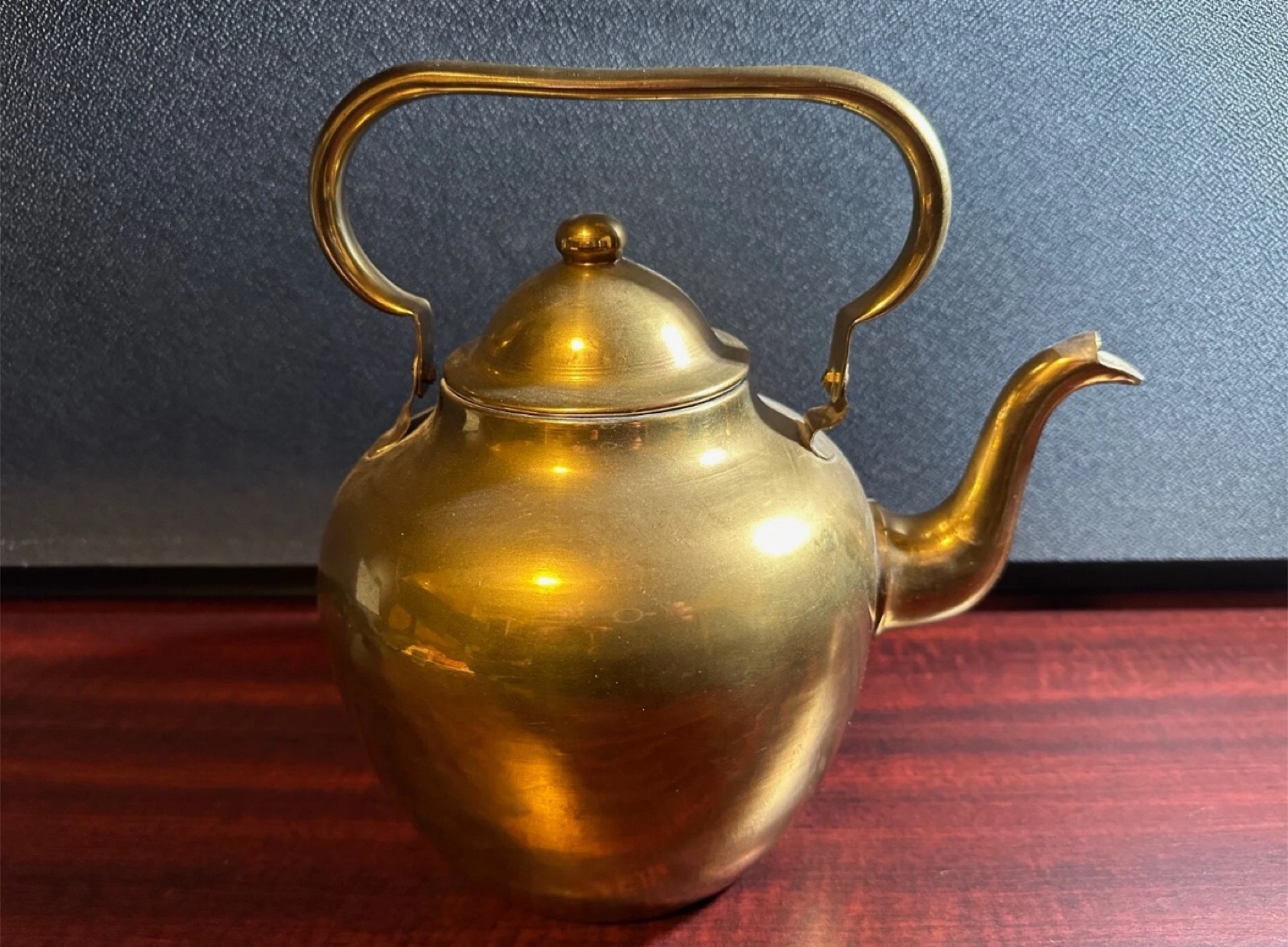 Vintage Brass Kettle