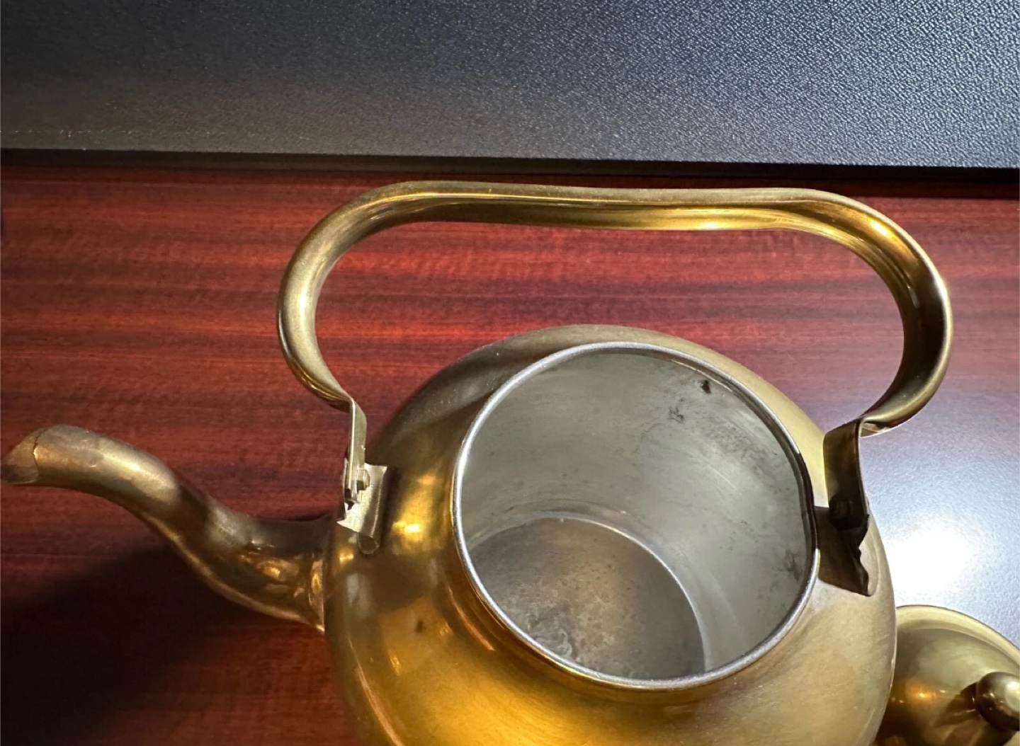 Vintage Brass Kettle - photo 4