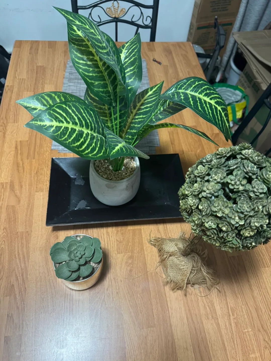 Artificial Plant Set - Decorative Greenery thumbnail
