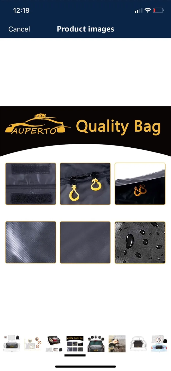 AUPERTO Truck Bed Cargo Bag & Storage Net image indicator(4)