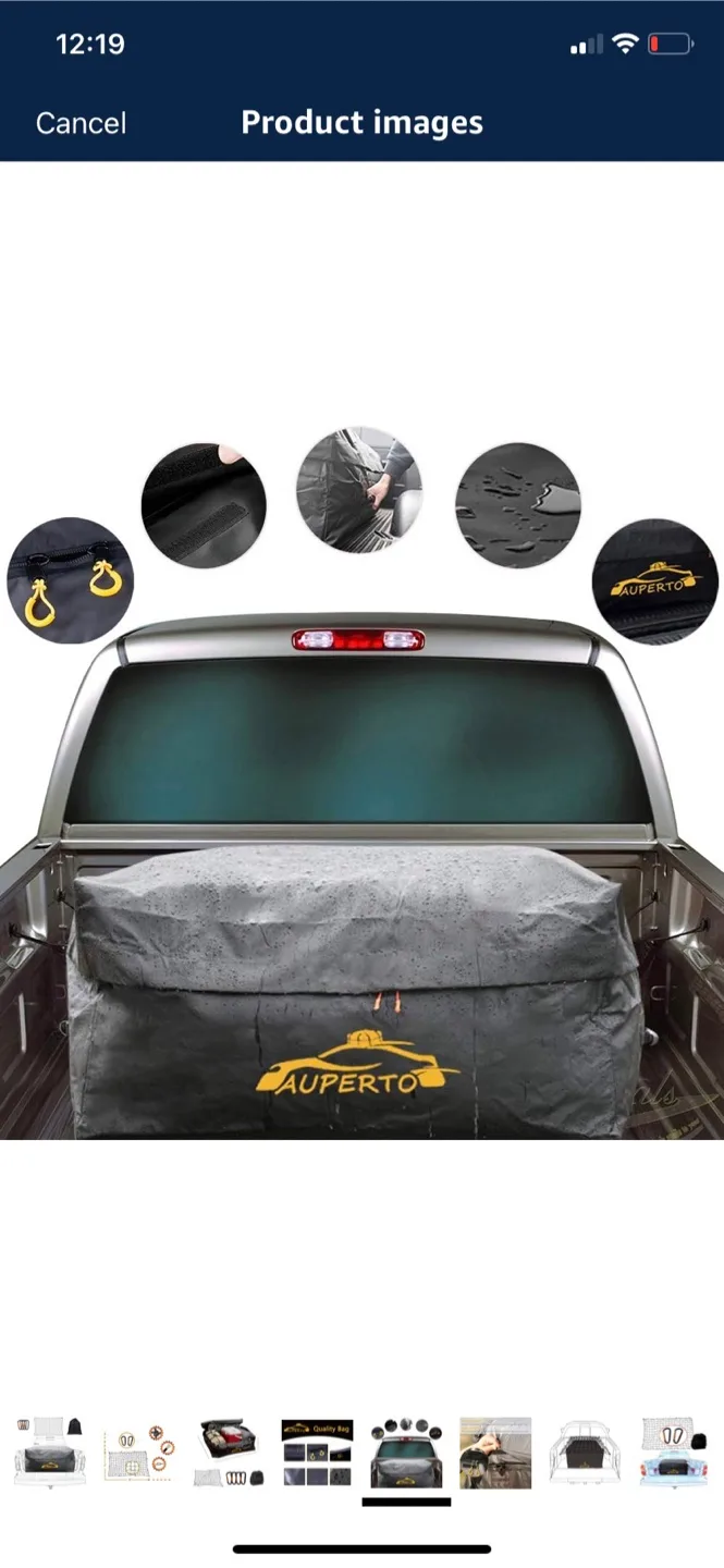 AUPERTO Truck Bed Cargo Bag & Storage Net image indicator(6)