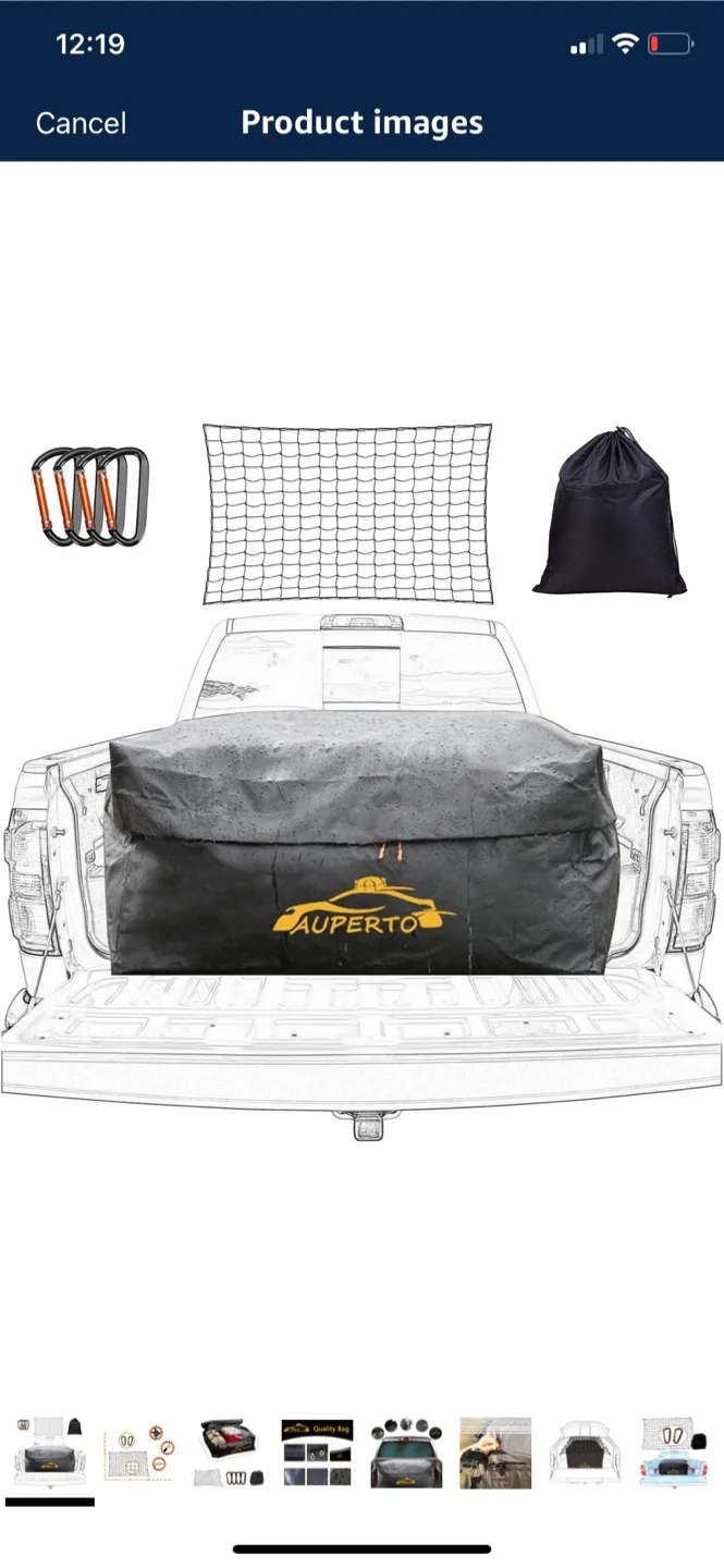 AUPERTO Truck Bed Cargo Bag & Storage Net image indicator(2)