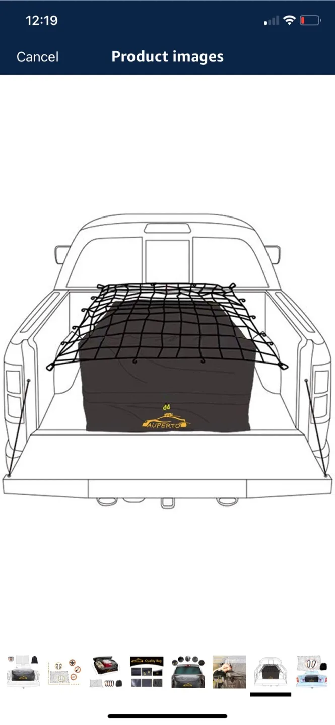 AUPERTO Truck Bed Cargo Bag & Storage Net image indicator(8)