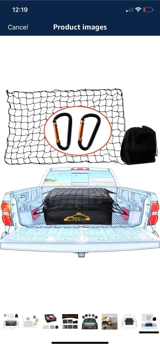 AUPERTO Truck Bed Cargo Bag & Storage Net image indicator(9)