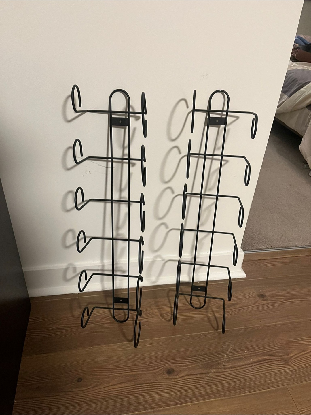 Pair of Spectrum 6-Bottle Wine Racks/ Wine Bottle Holders - photo 4
