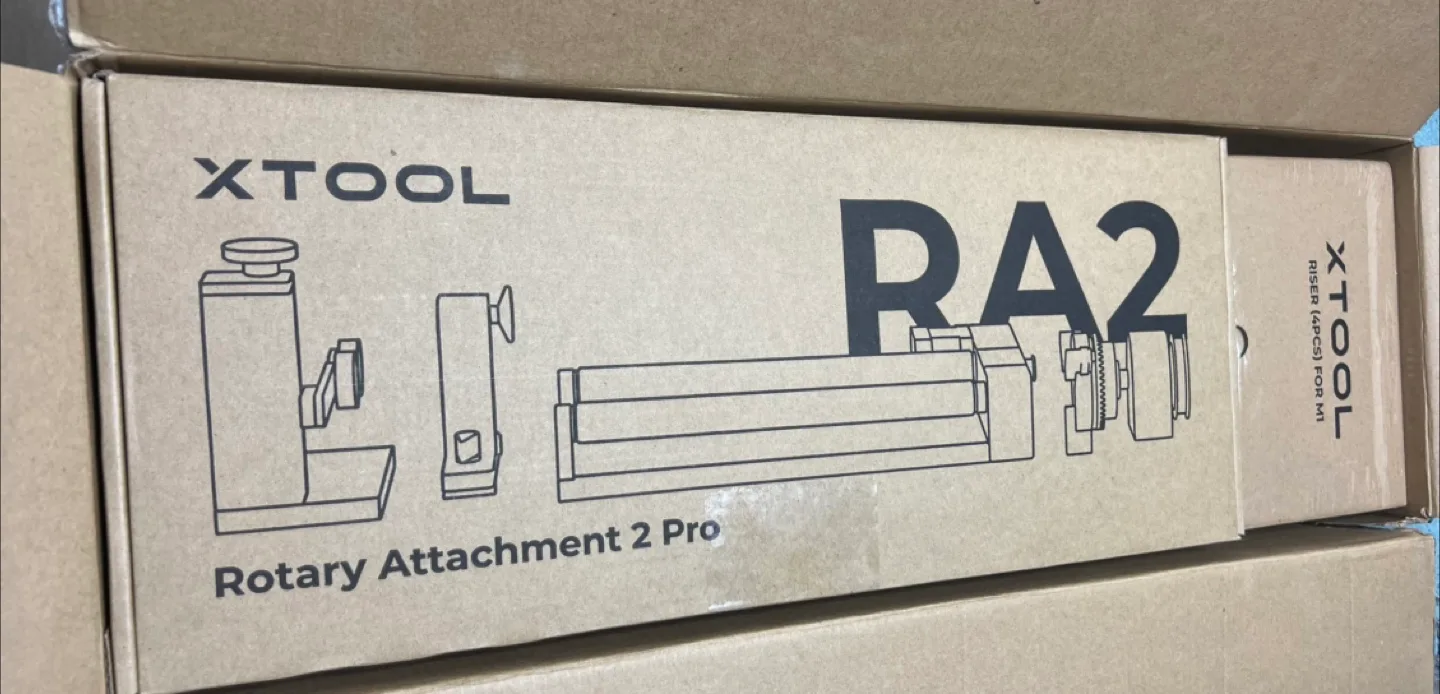 XTOOL RA2 Rotary Attachment 2 Pro for CNC Machine thumbnail