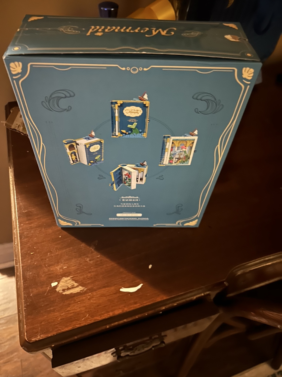 New Wekki Mermaid Miniature Book Nook 3D Puzzle - photo 2