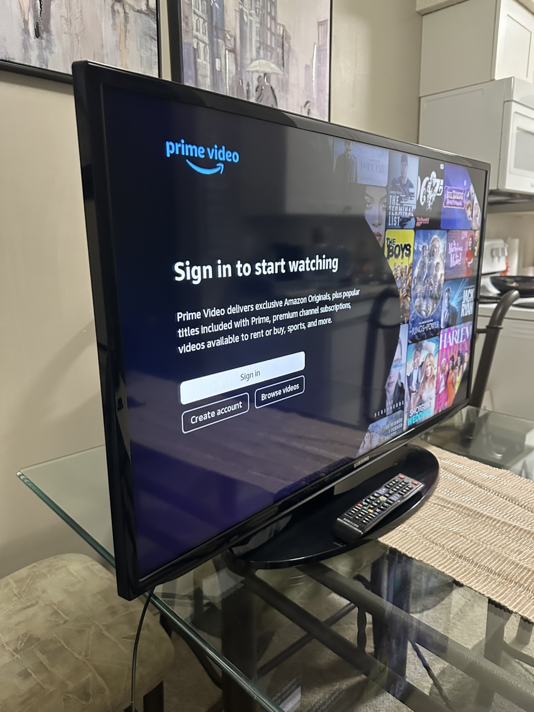 40-inch Samsung Smart TV operates flawlessly. - photo 4