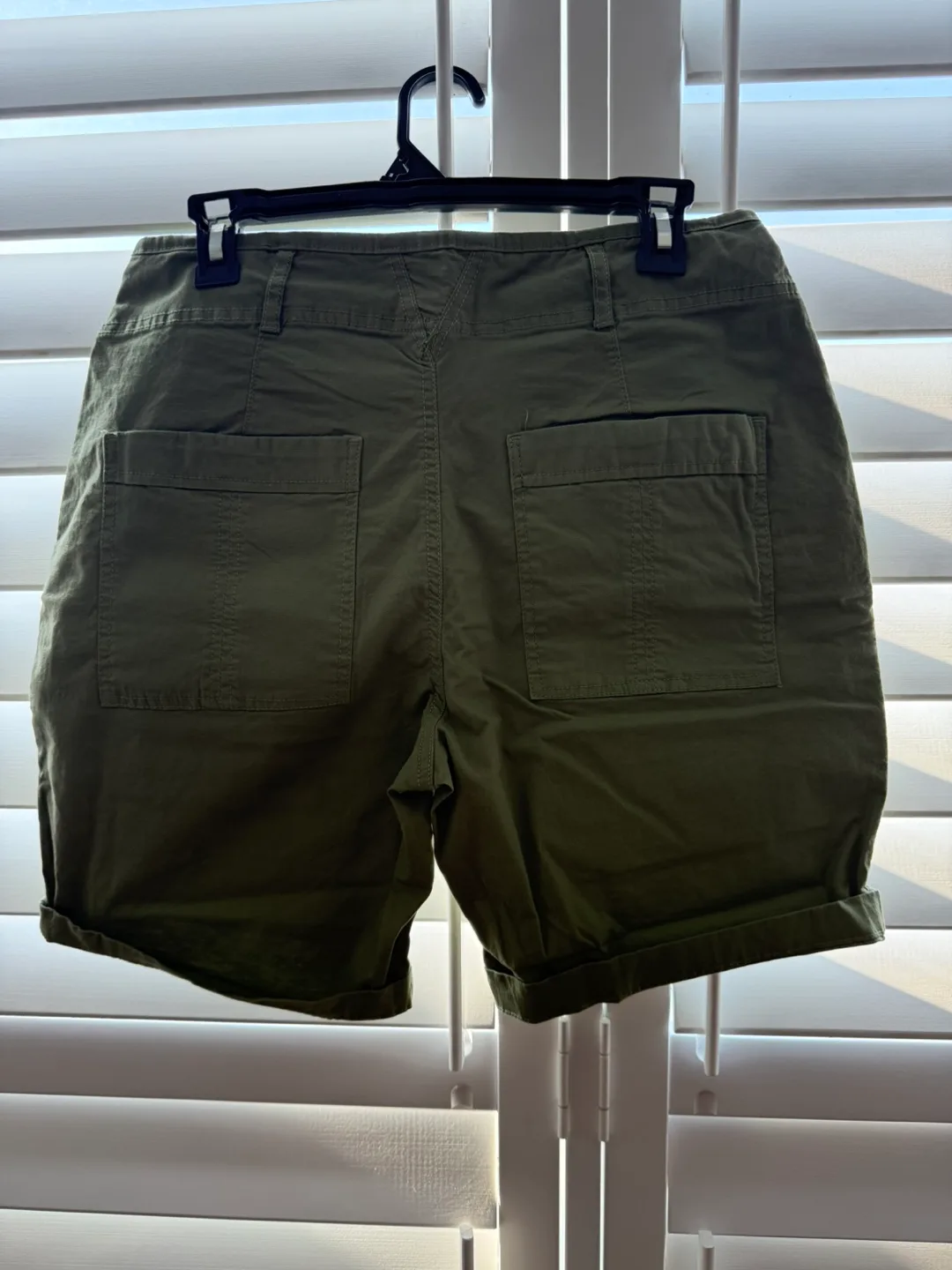 Olive Green Utility Shorts image indicator(2)
