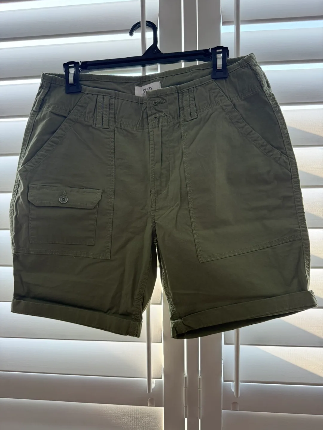 Olive Green Utility Shorts thumbnail