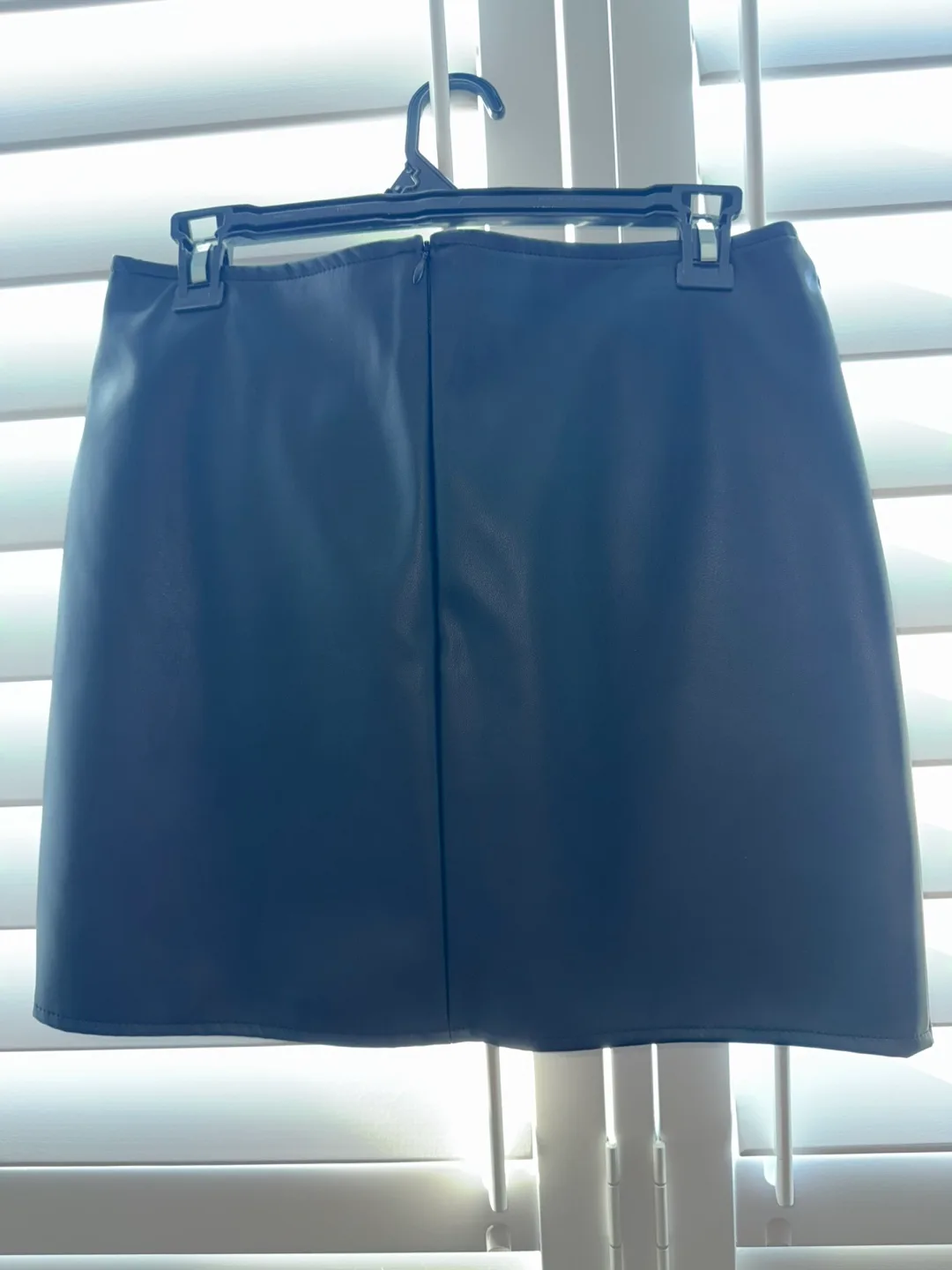 Vegan Leather Mini Skirt image indicator(2)