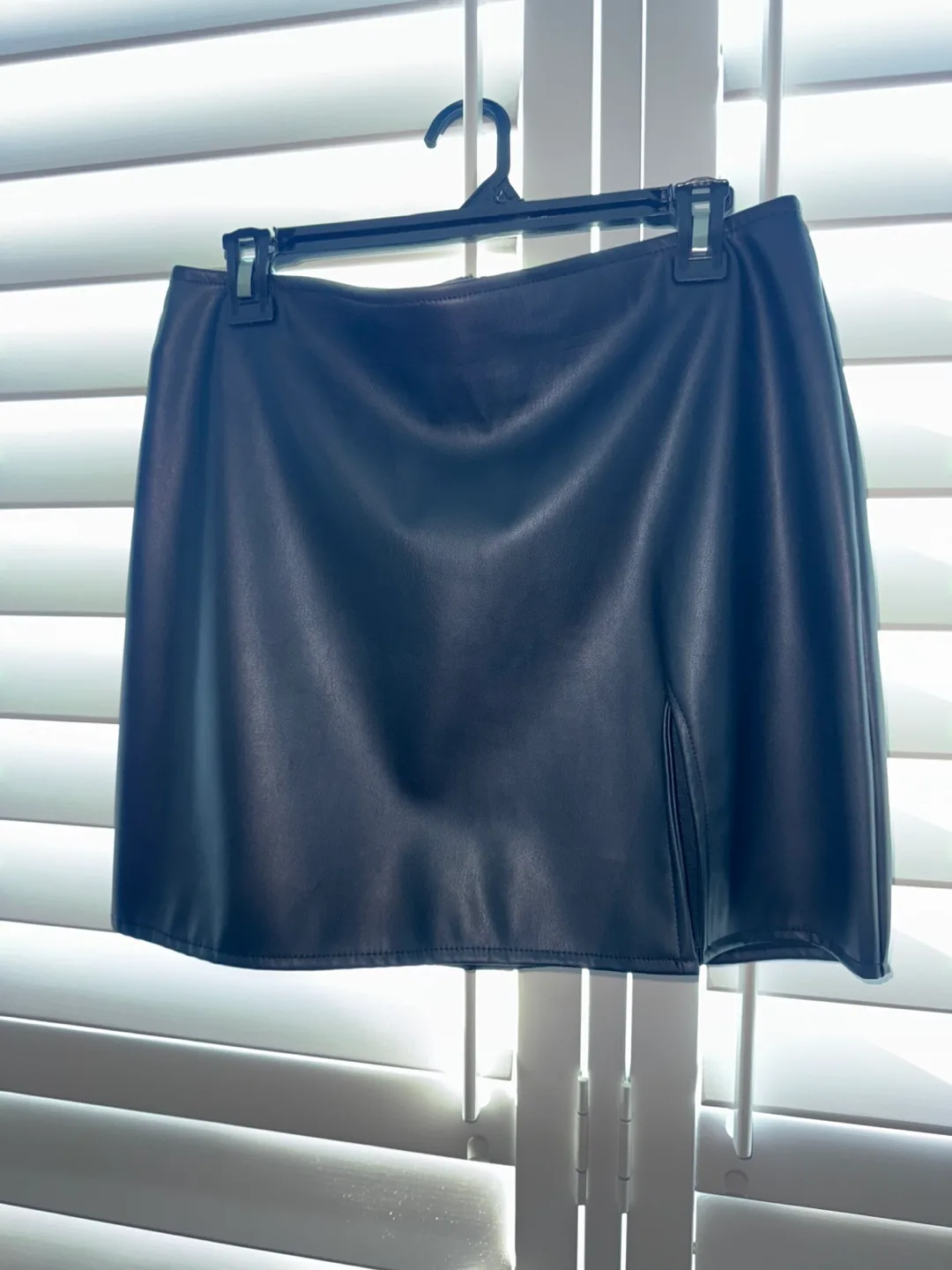 Vegan Leather Mini Skirt thumbnail